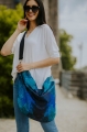 Kolorowa torba niebieska Zieliński Bags