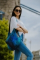 Turkusowa torebka damska Zieliński Bags