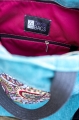 Miejska turkusowa torba z mandalą Zieliński Bags