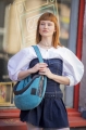 Torba worek niebieska Zieliński Bags