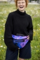 Fioletowa nerka Zieliński Bags